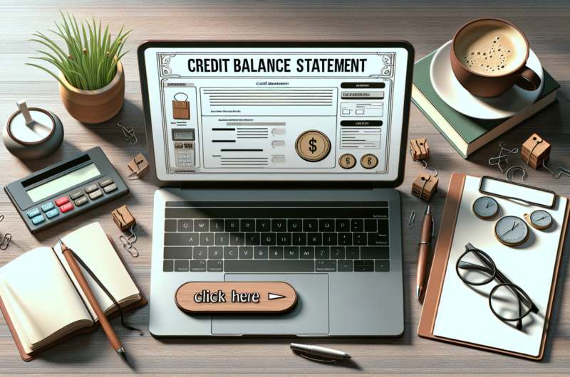 découvrez comment obtenir facilement une attestation de solde créditeur et gérer vos comptes en toute simplicité.